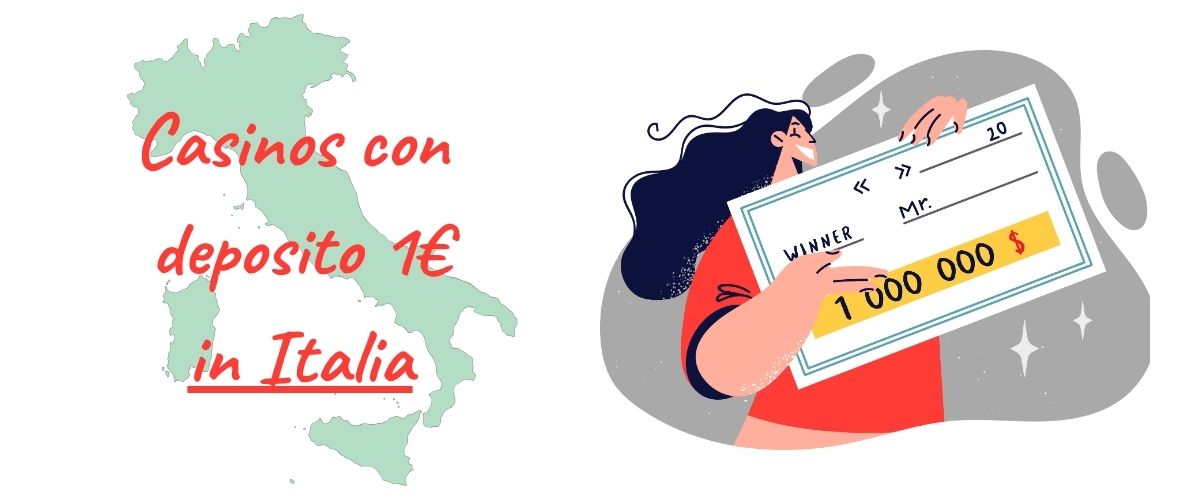 I migliori casinò con deposito di 1 euro gioca senza rischi!